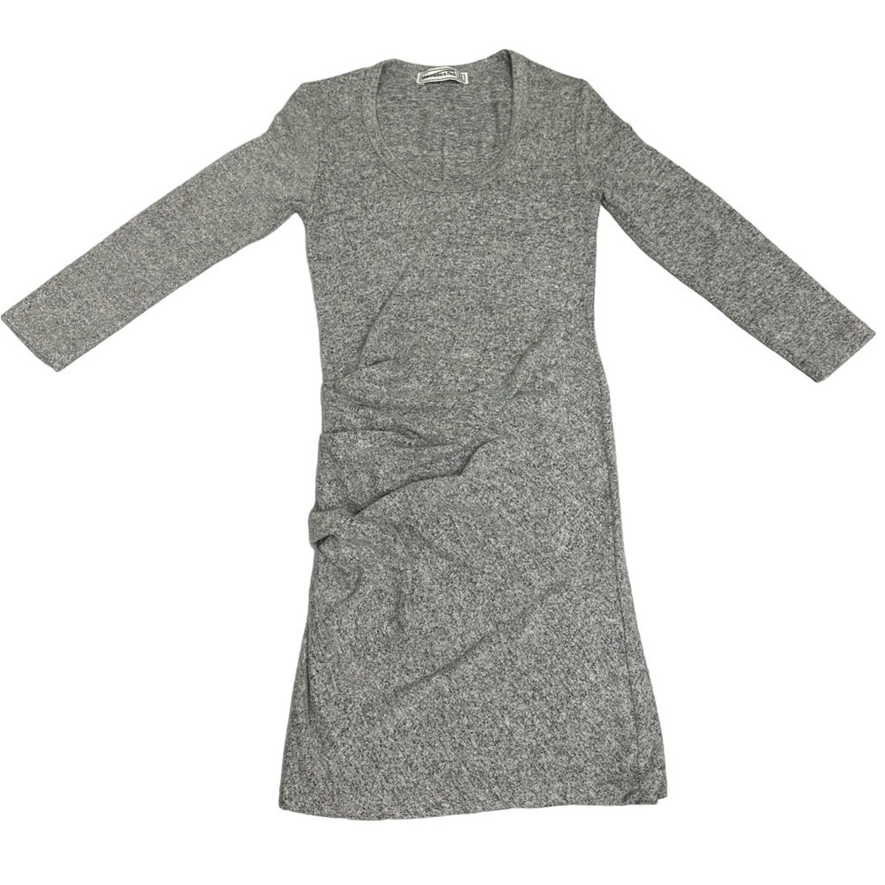 Abercrombie‎ & Fitch Scrunch Dress. Gray Excellent. Sz XS.  Soft!
